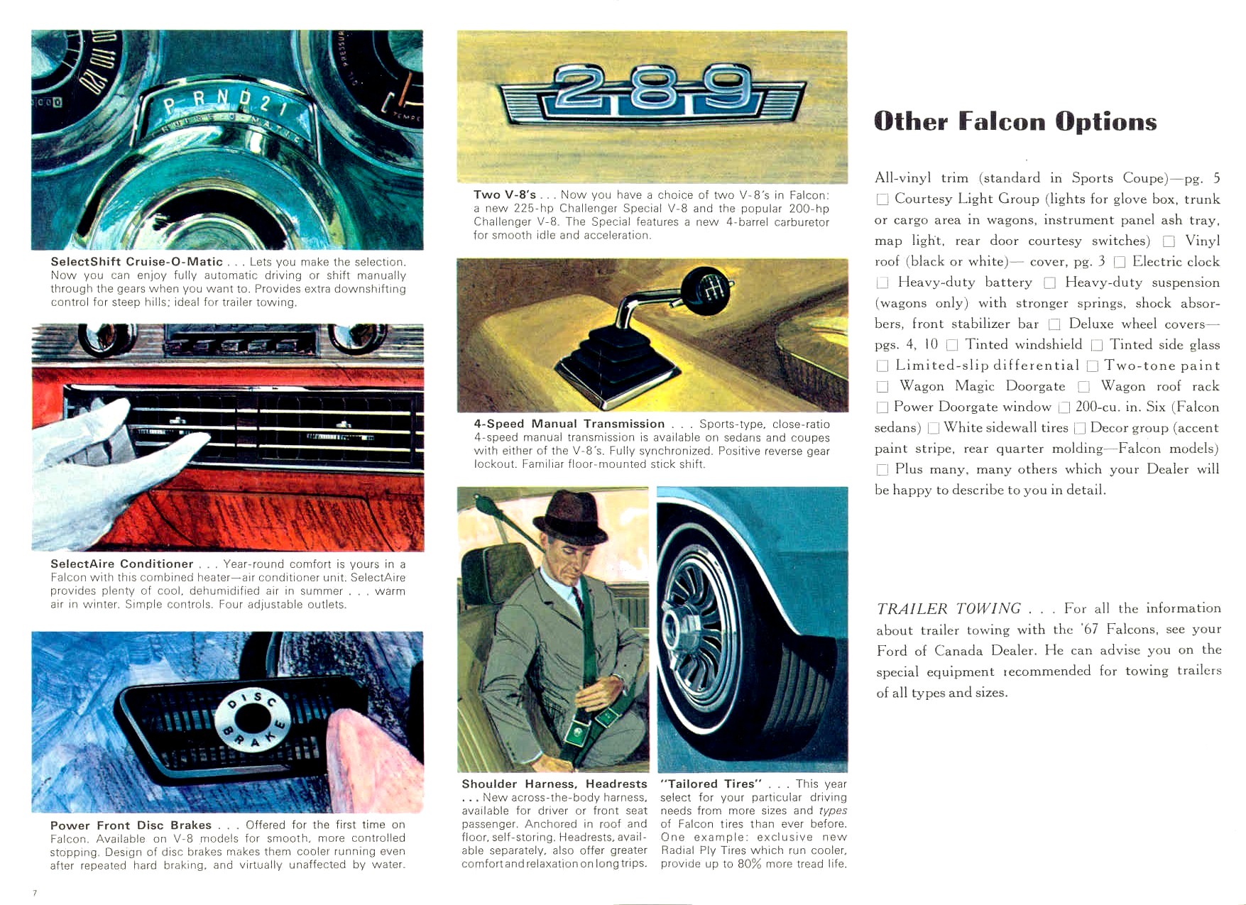 1967 Ford Falcon Canadian Brochure Page 3